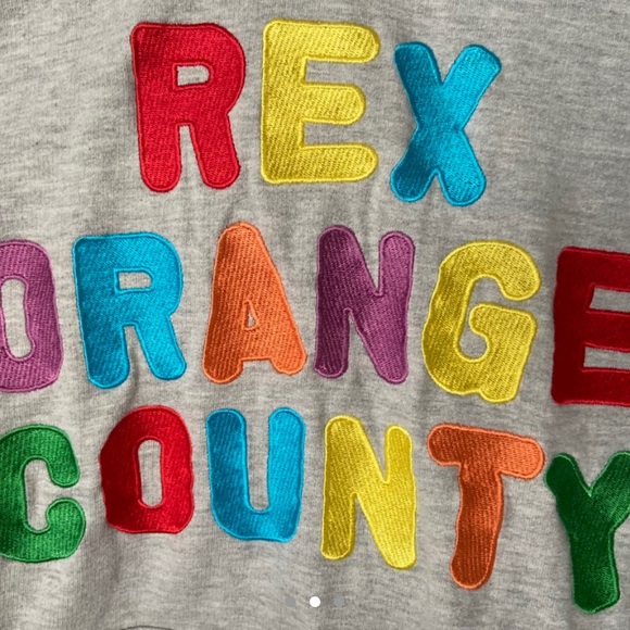 rex orange county letter hoodie - Picture 2 of 3